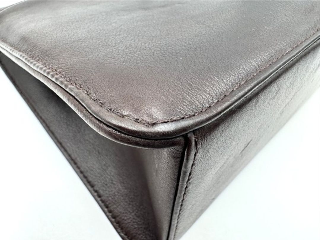 Chanel lambskin Leather Hard Case Handbag