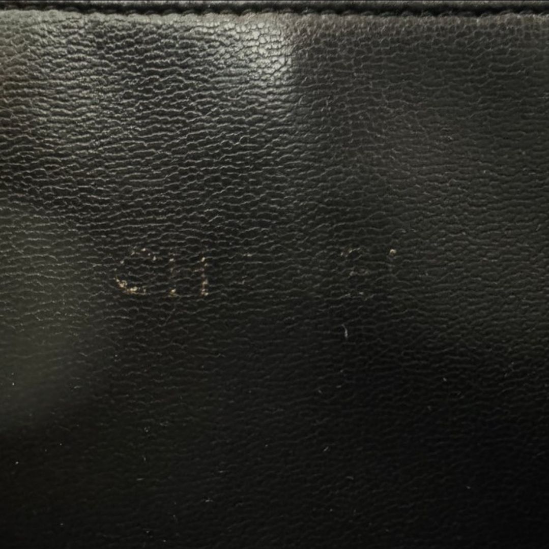 Chanel Black lambskin leather Matelassé Chain Tote Bag