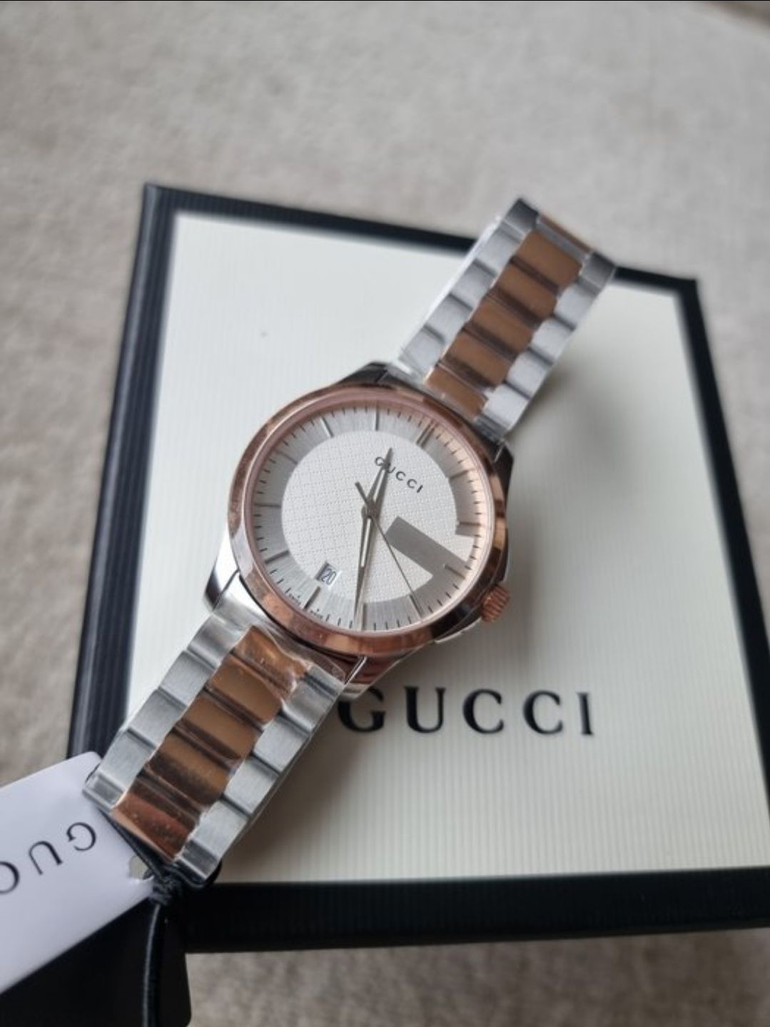 Gucci  Unisex Rose gold Steel wrist watch
