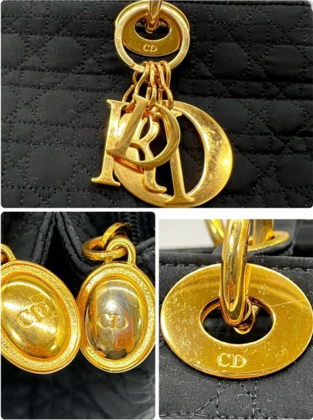 Preloved Christian Dior Lady  Handbag