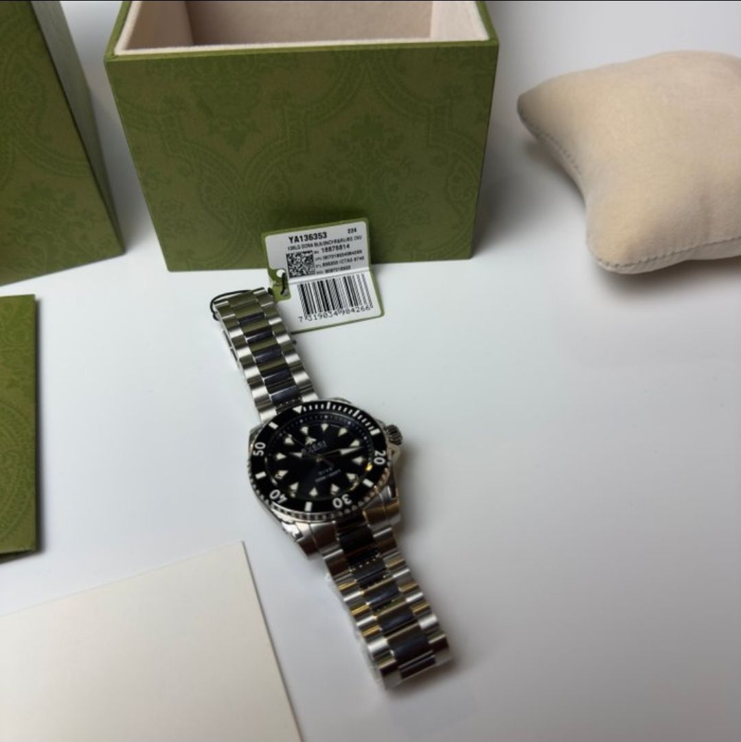 Gucci –Black dail  Dive Automatic Men’s Watch .unused.