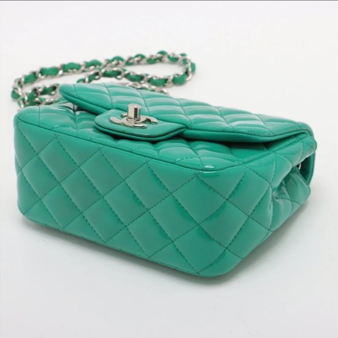 Chanel mini Rectangular Patent
