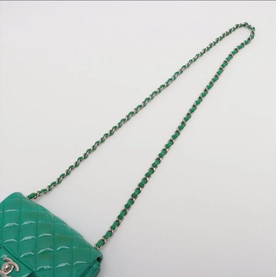 Chanel mini Rectangular Patent