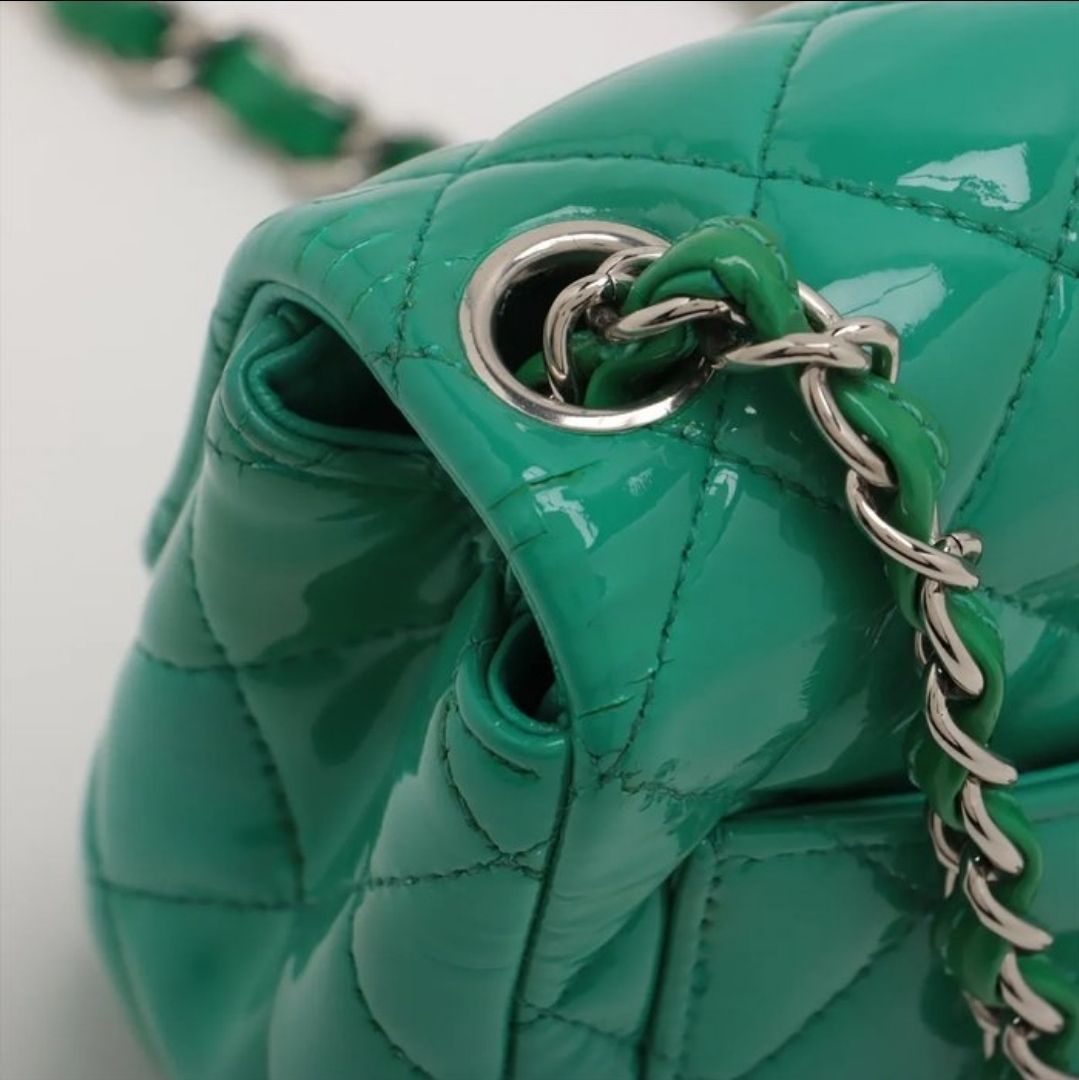 Chanel mini Rectangular Patent