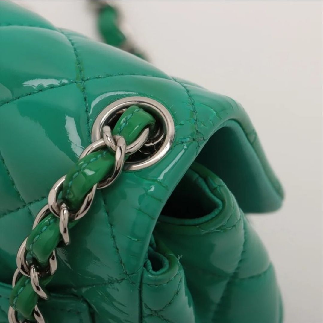 Chanel mini Rectangular Patent