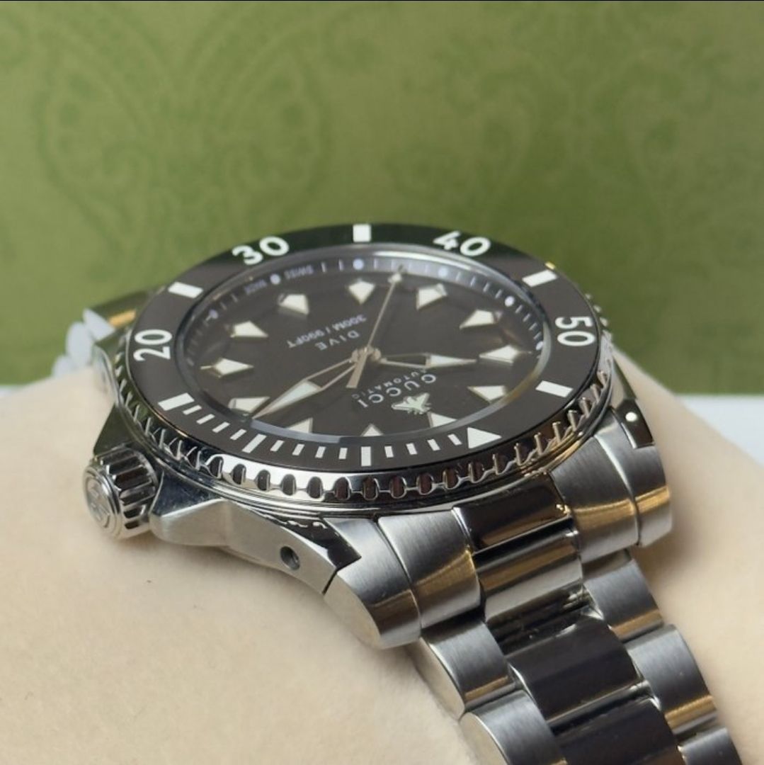Gucci –Black dail  Dive Automatic Men’s Watch .unused.