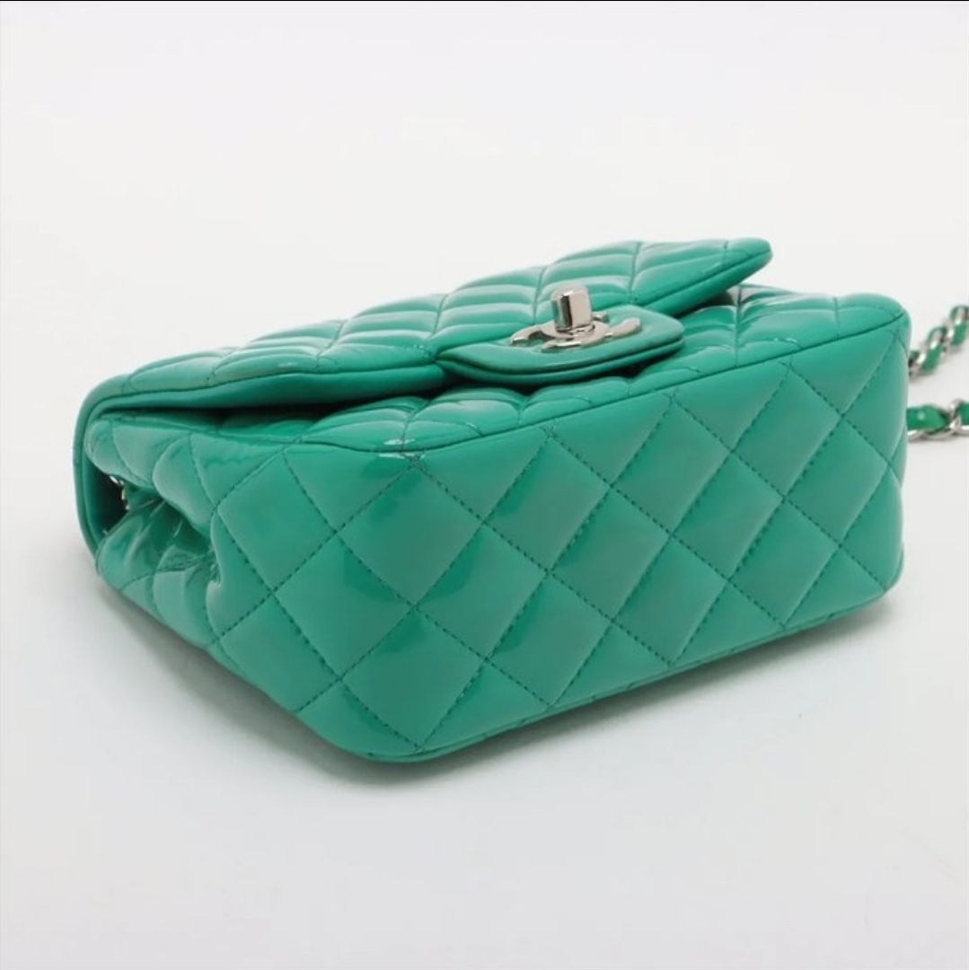 Chanel mini Rectangular Patent