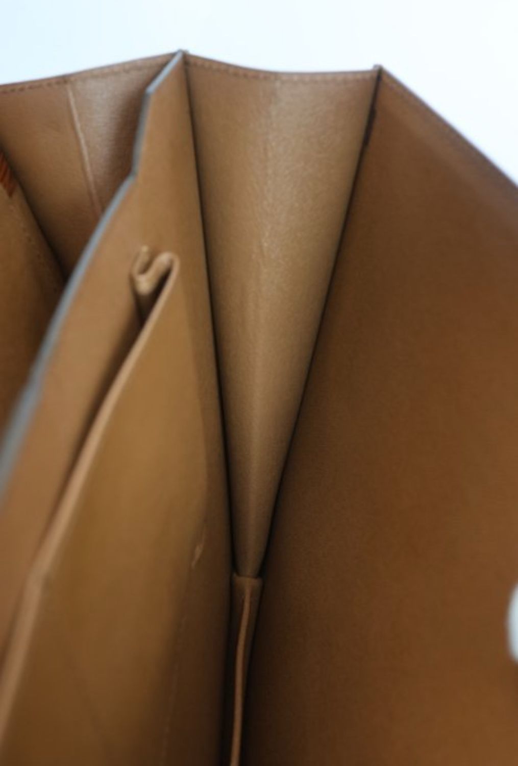 Louis Vuitton Cognac brown Epi Leather Serviette Conseiller  business