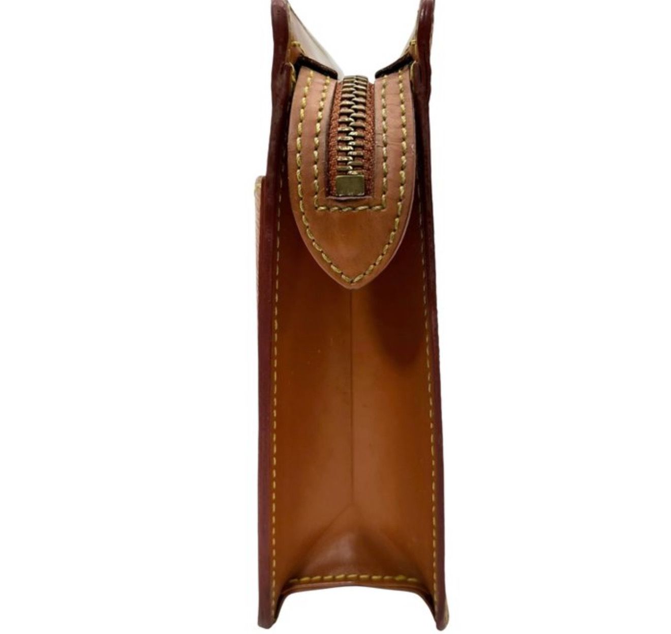 Louis Vuitton Brown Homme ClutchEpi leather Bag 