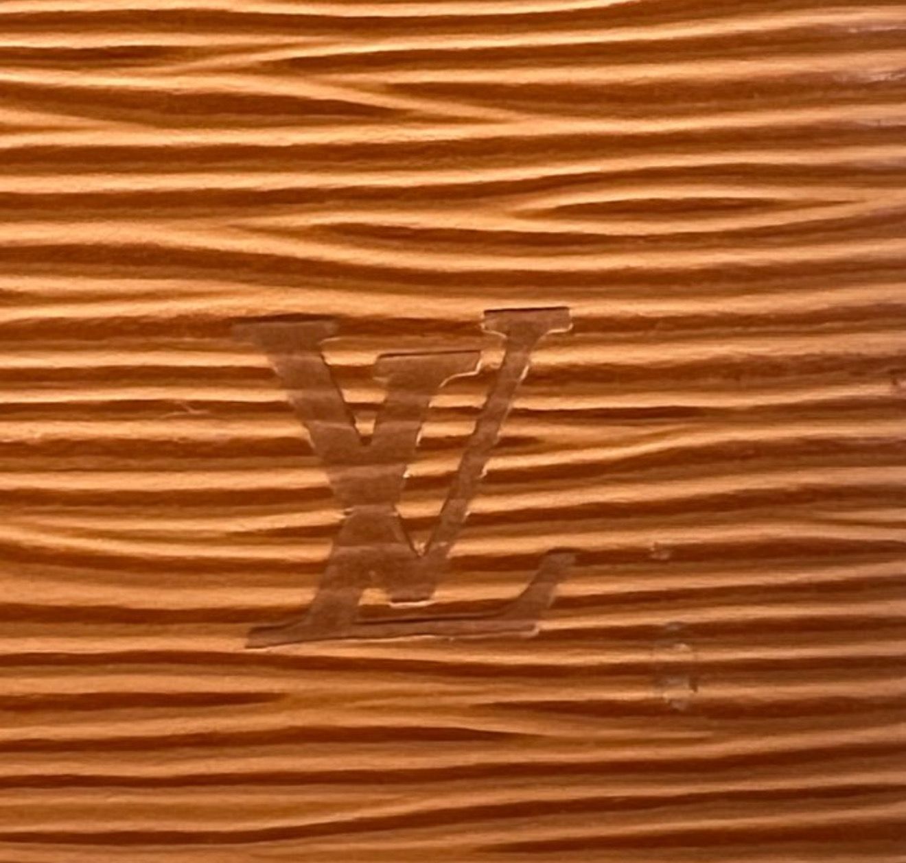 Louis Vuitton Brown Homme ClutchEpi leather Bag 