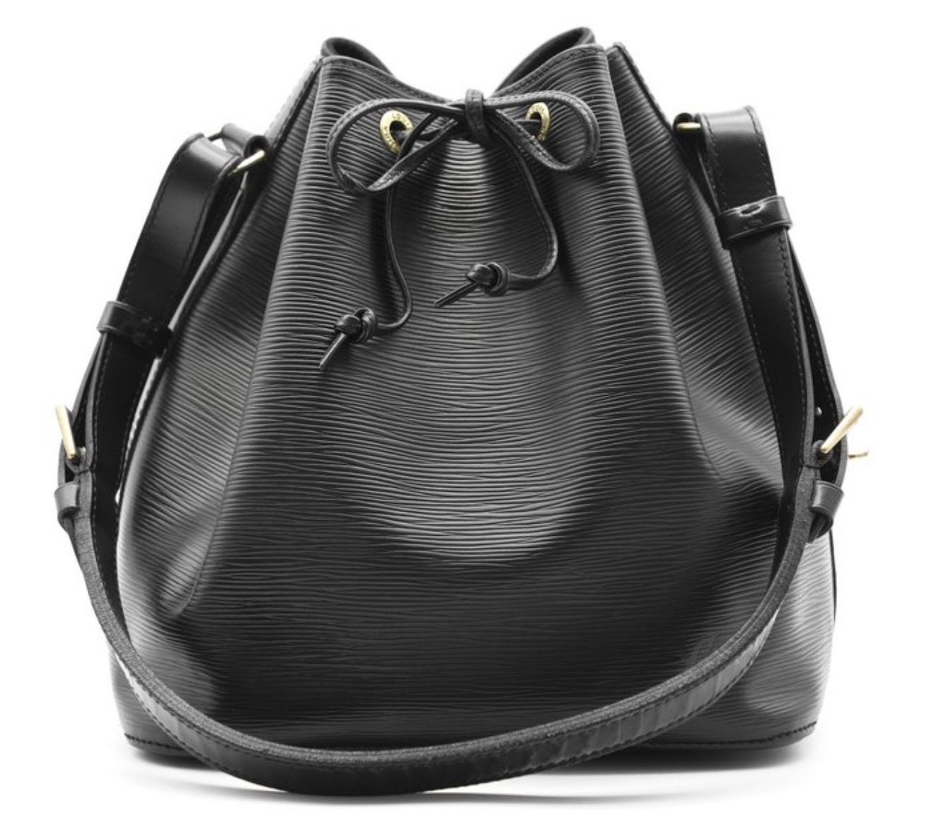 Louis Vuitton Black Petit Noé  Epi leather Noir bag