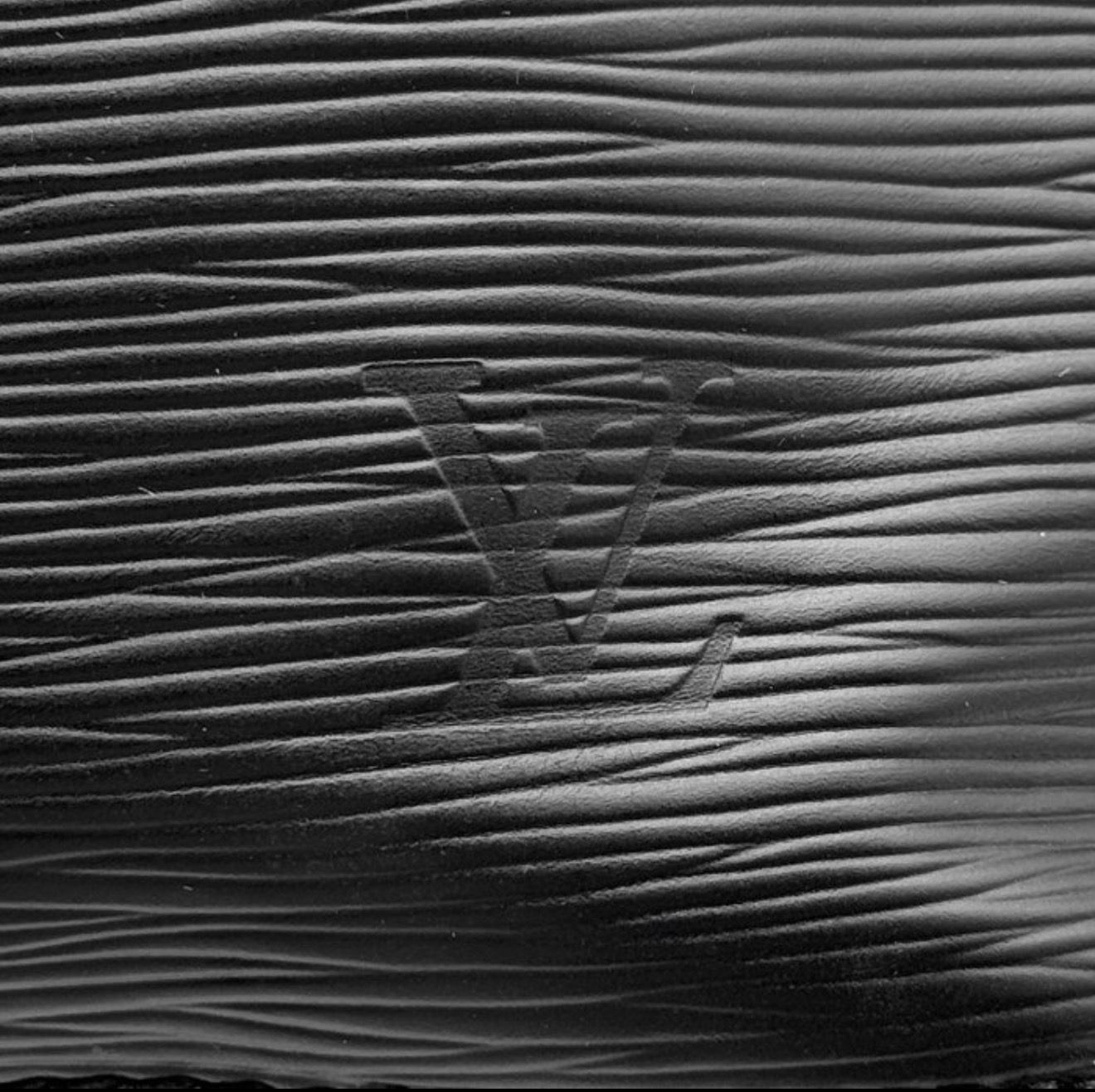 Louis Vuitton Black Petit Noé  Epi leather Noir bag