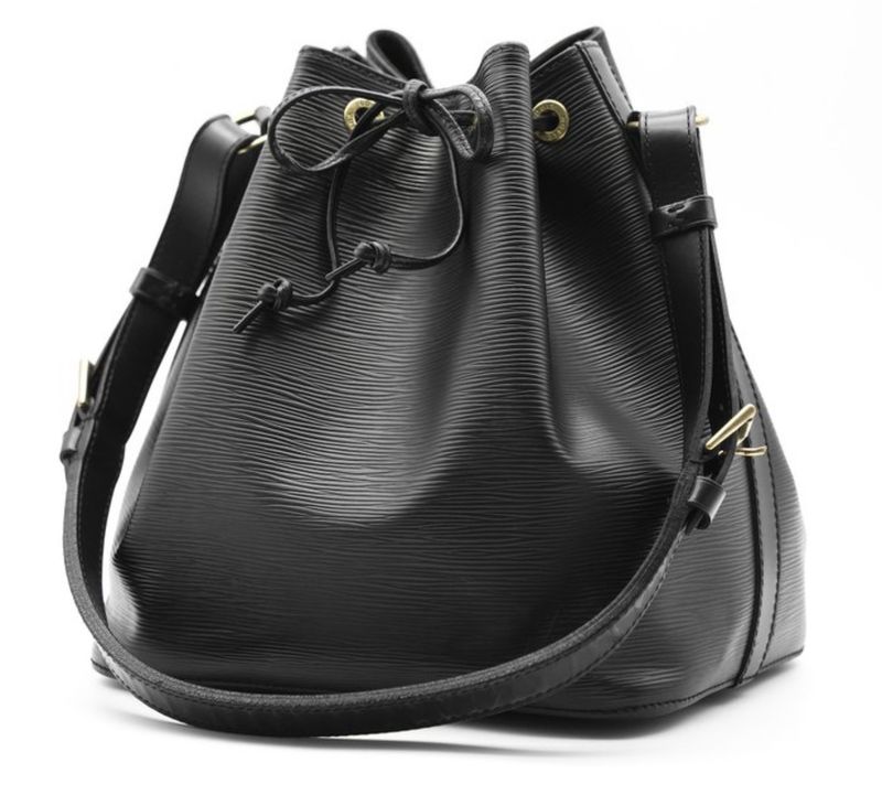 Louis Vuitton Black Petit Noé  Epi leather Noir bag