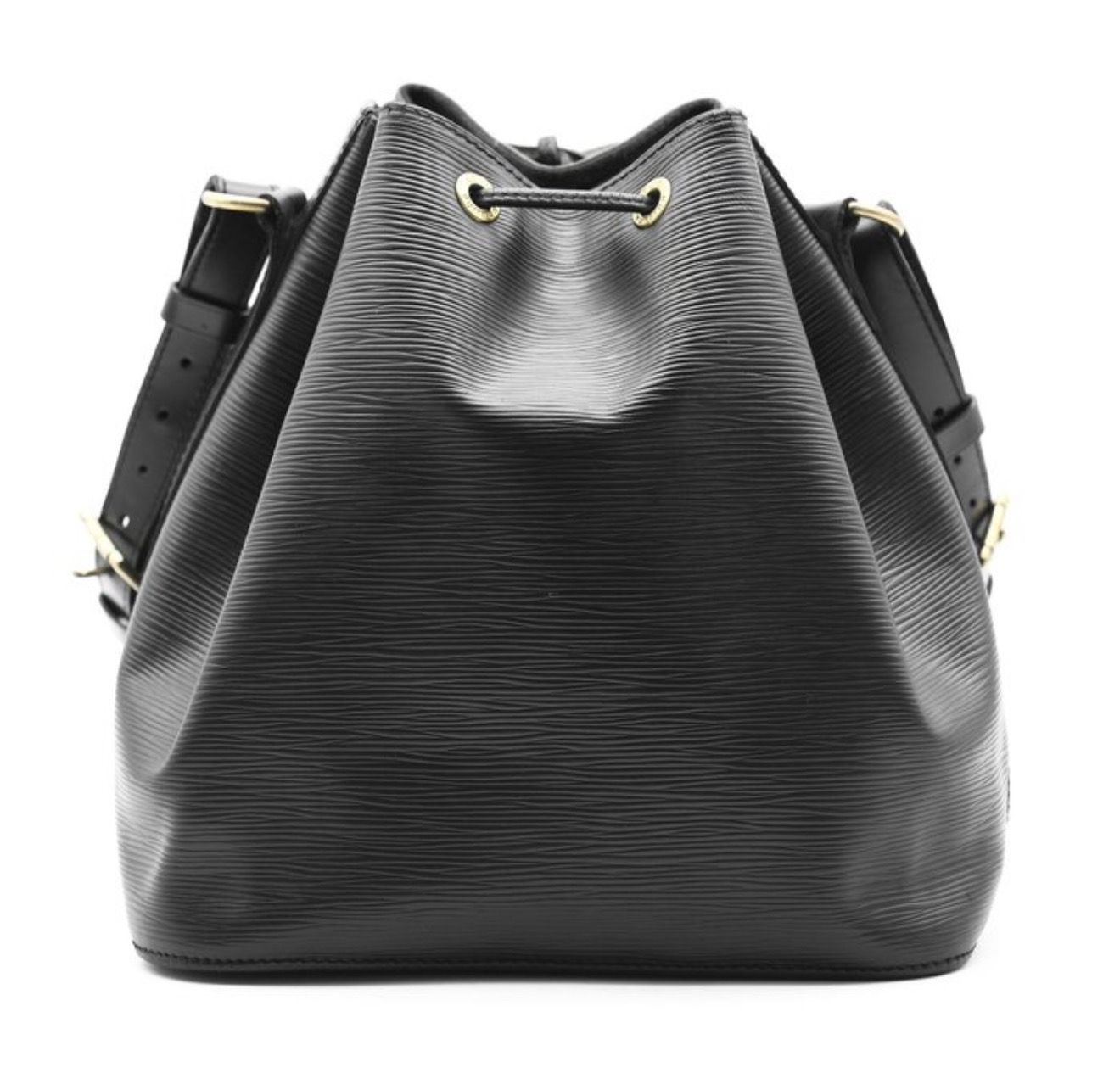 Louis Vuitton Black Petit Noé  Epi leather Noir bag