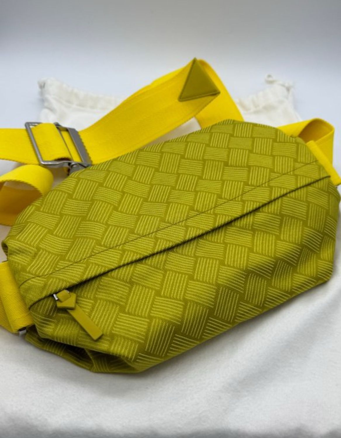 Bottega Veneta Yellow cloth  Waist / belt / bum Bag