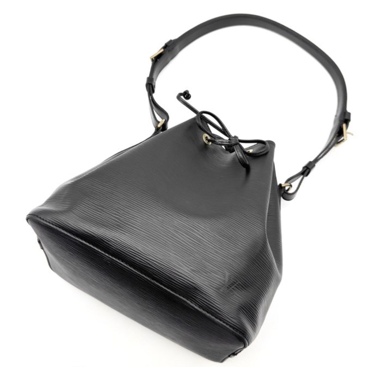 Louis Vuitton Black Petit Noé  Epi leather Noir bag