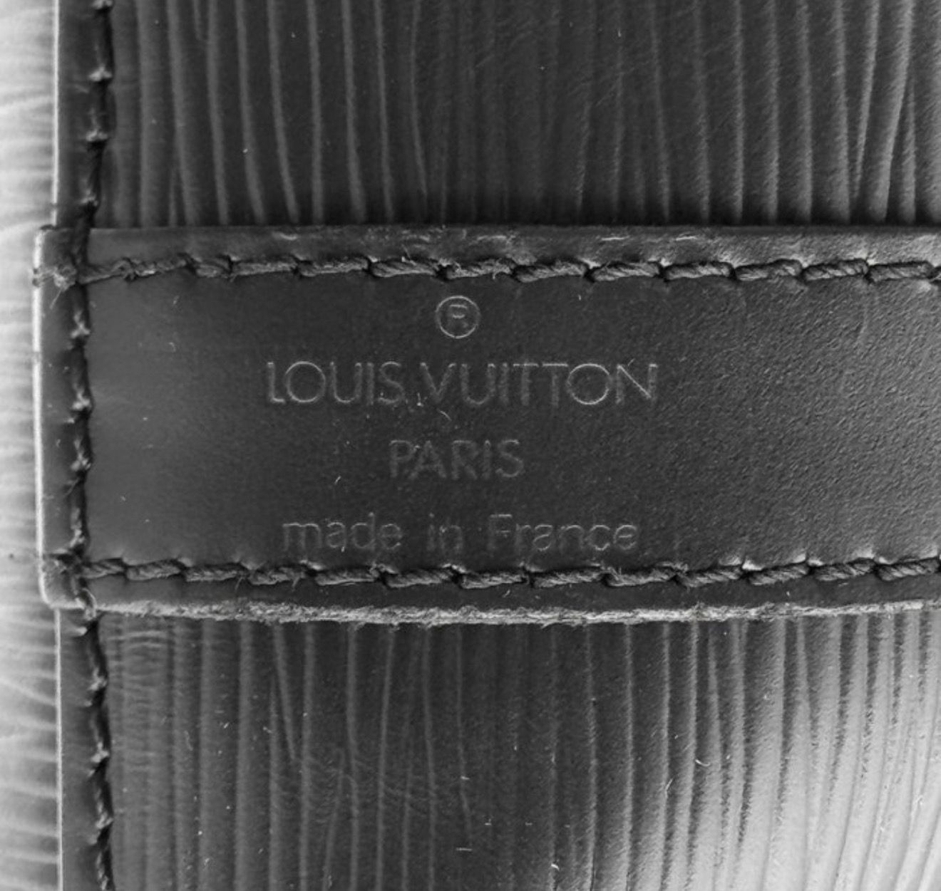 Louis Vuitton Black Petit Noé  Epi leather Noir bag