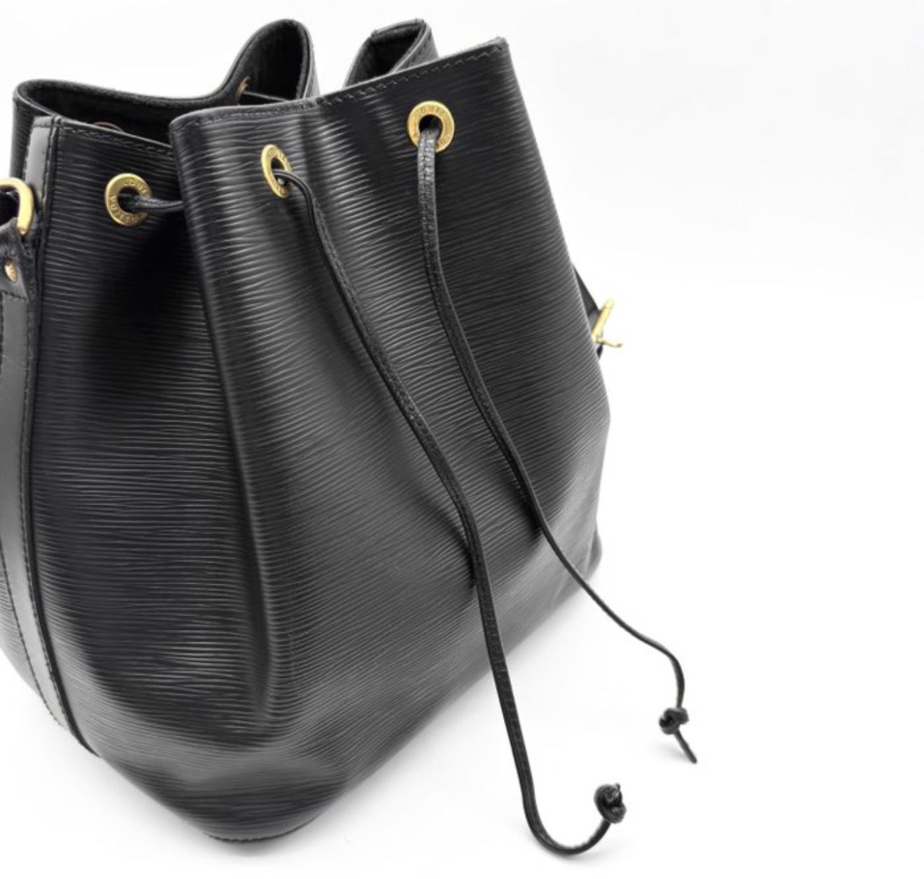 Louis Vuitton Black Petit Noé  Epi leather Noir bag