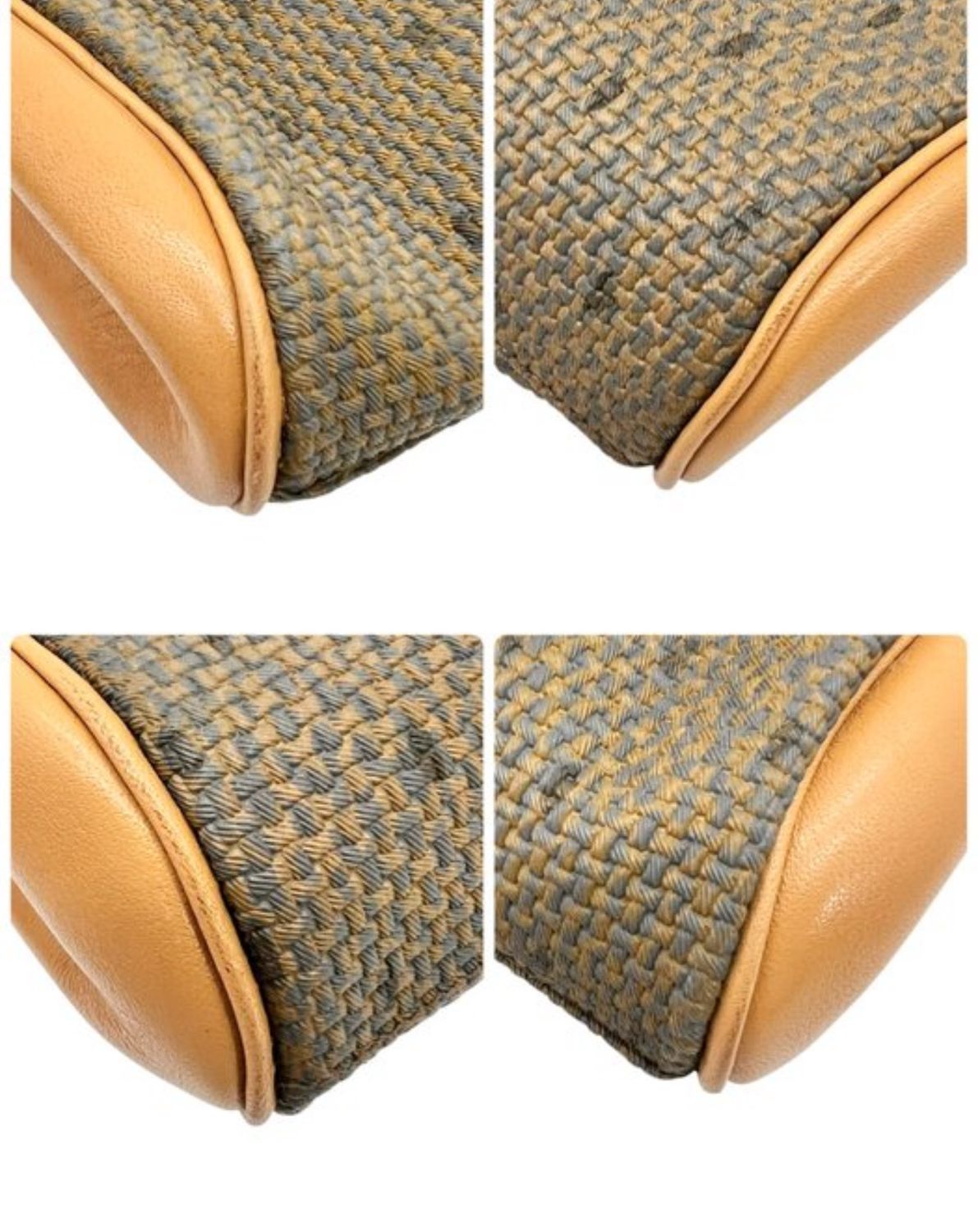 Yves Saint Laurent Khaki Clutch Bag