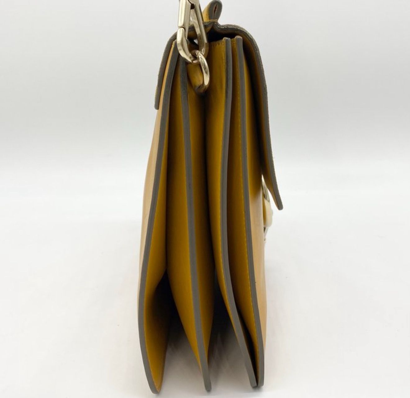 Chloé Faye Yellow Suede Leather crossbody bag