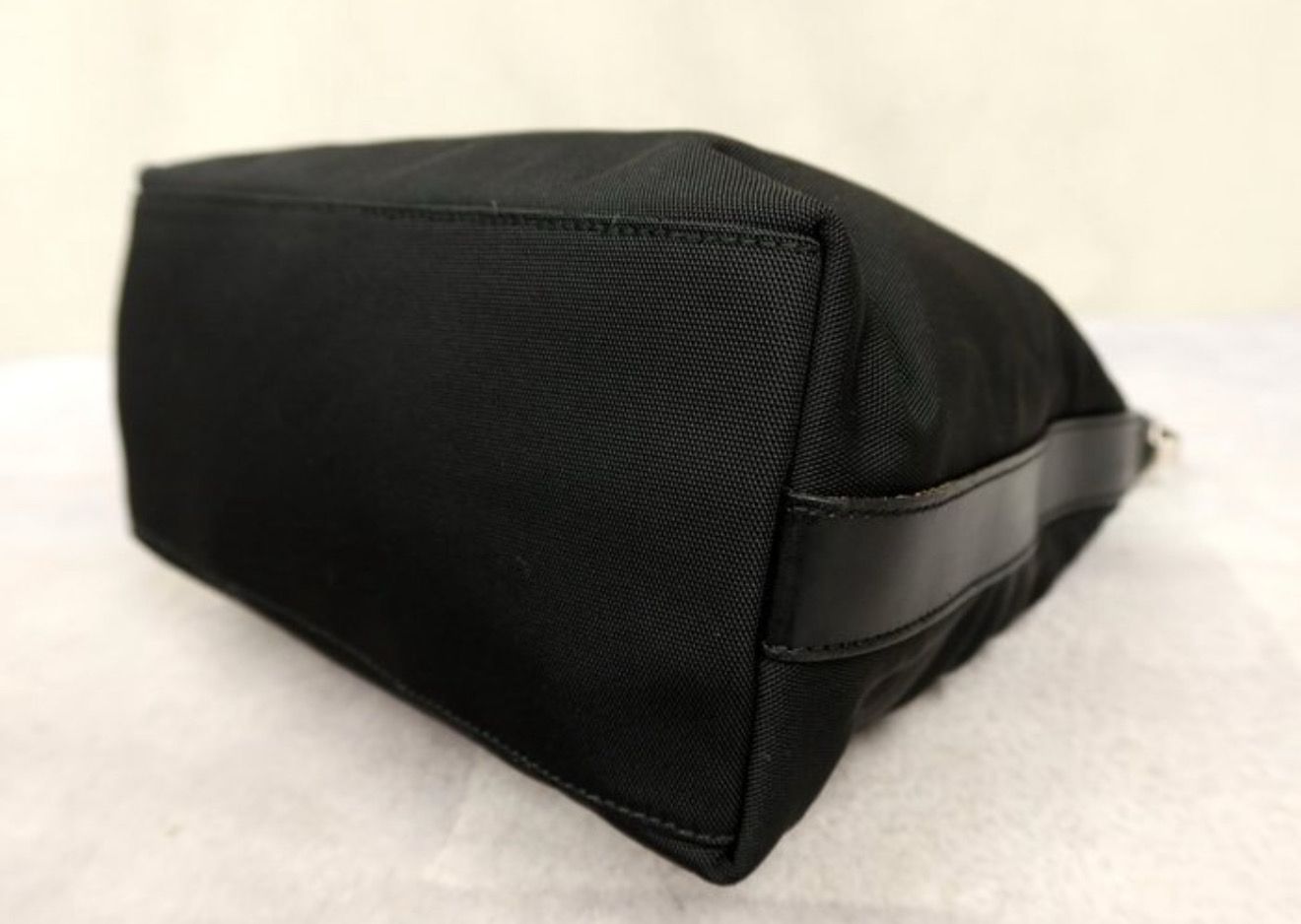 Gucci Black Canvas &amp; leather shoulder bag