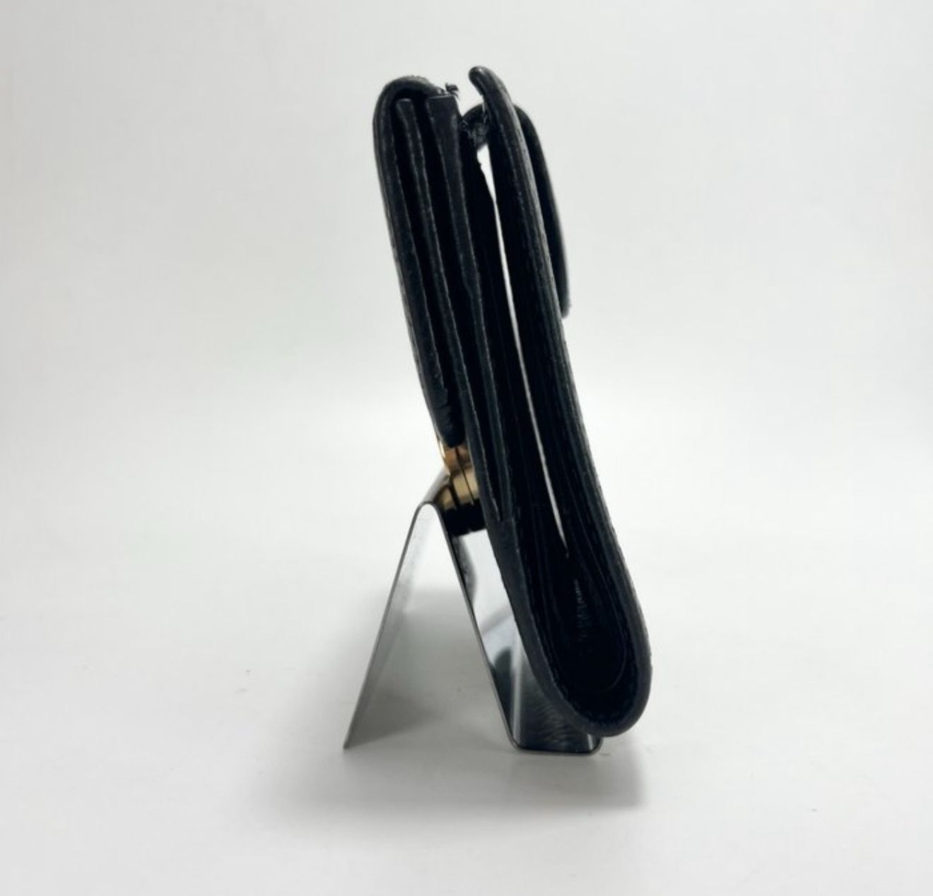 Gucci Black Bi-Fold leather Wallet