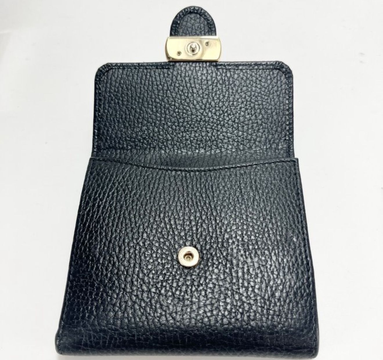 Gucci Black Bi-Fold leather Wallet