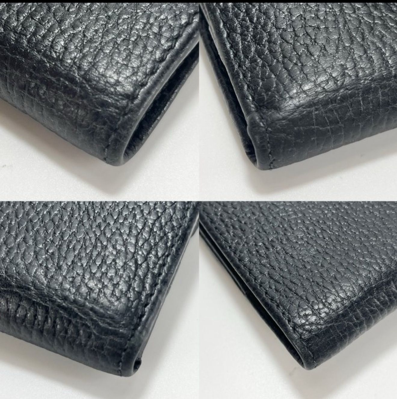 Gucci Black Bi-Fold leather Wallet