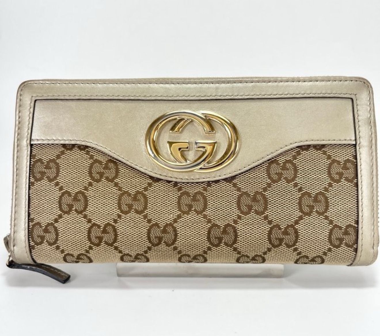 Gucci Beige supreme Long Wallet