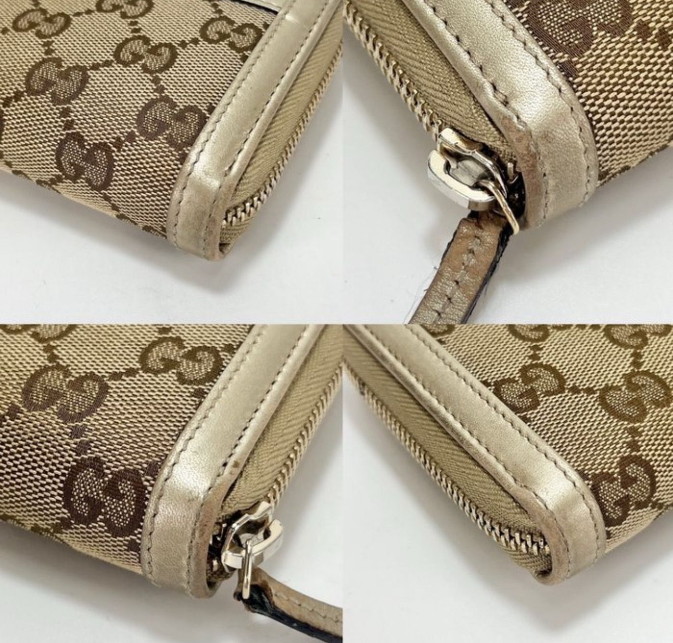 Gucci Beige supreme Long Wallet