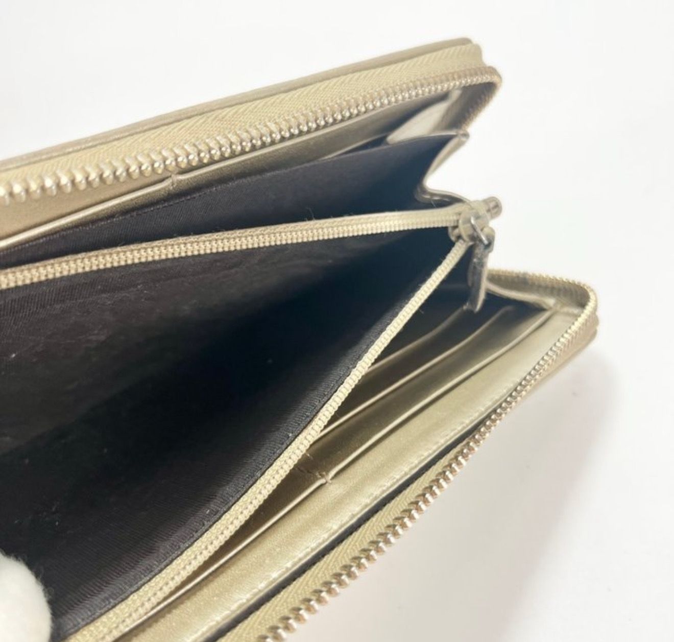 Gucci Beige supreme Long Wallet