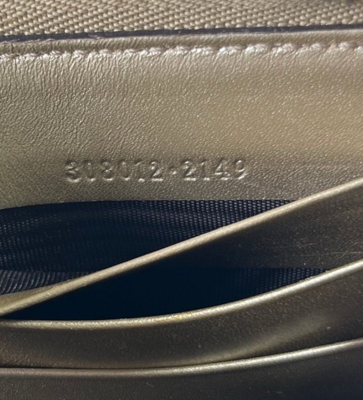 Gucci Beige supreme Long Wallet