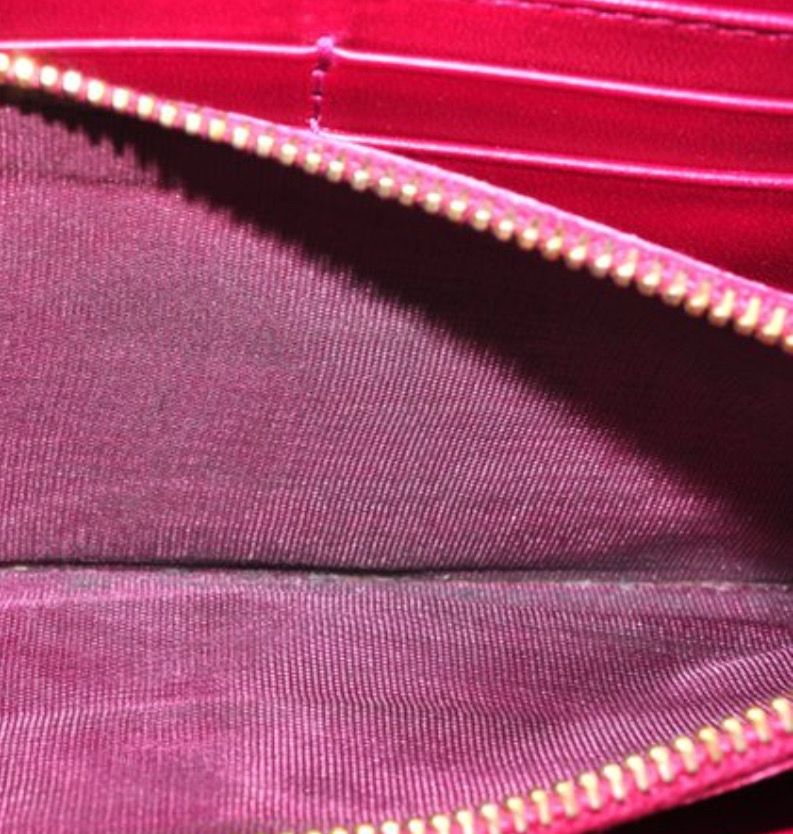 Miu Miu Pink leather Zip-Around Wallet 