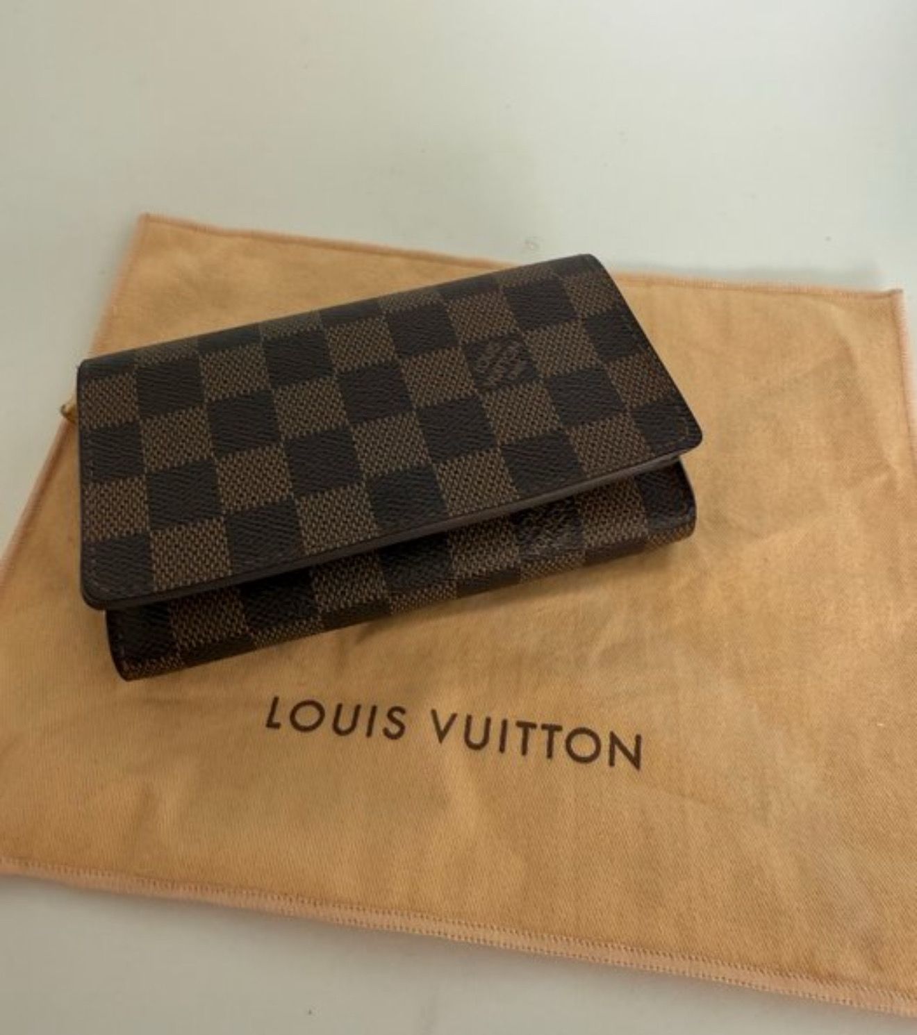 Louis Vuitton Brown Damier Ebene Wallet