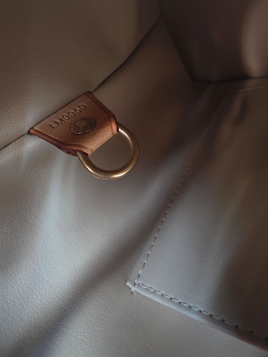 Louis Vuitton Yellow Houston Vernis Leather Tote