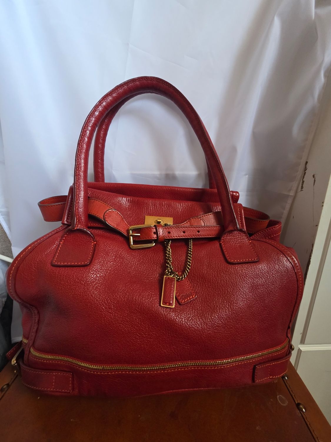 Chloé Multicolour Leather top handle Bag