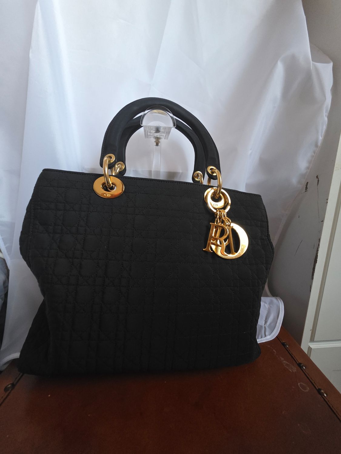 Preloved Christian Dior Lady  Handbag