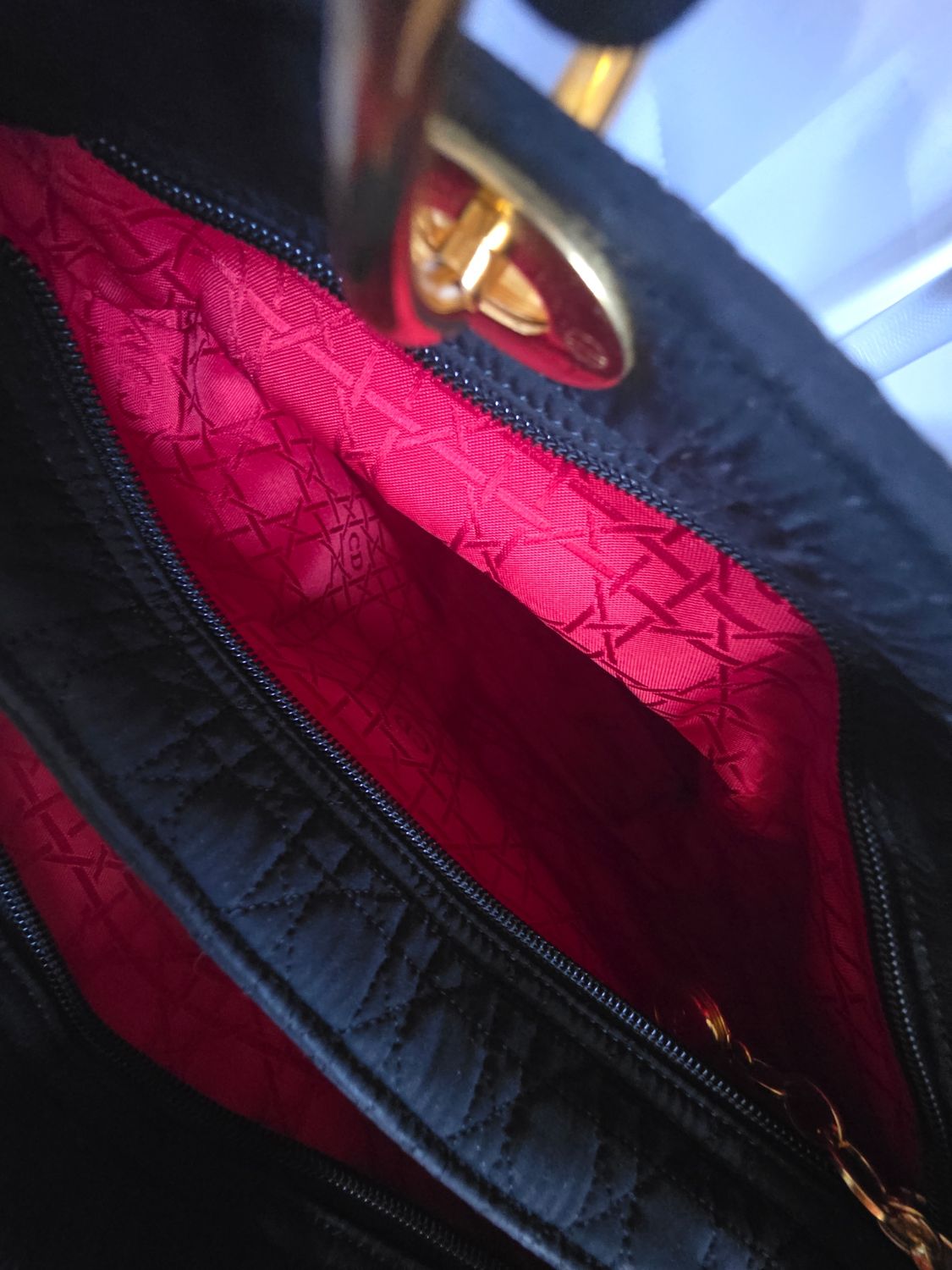 Preloved Christian Dior Lady  Handbag