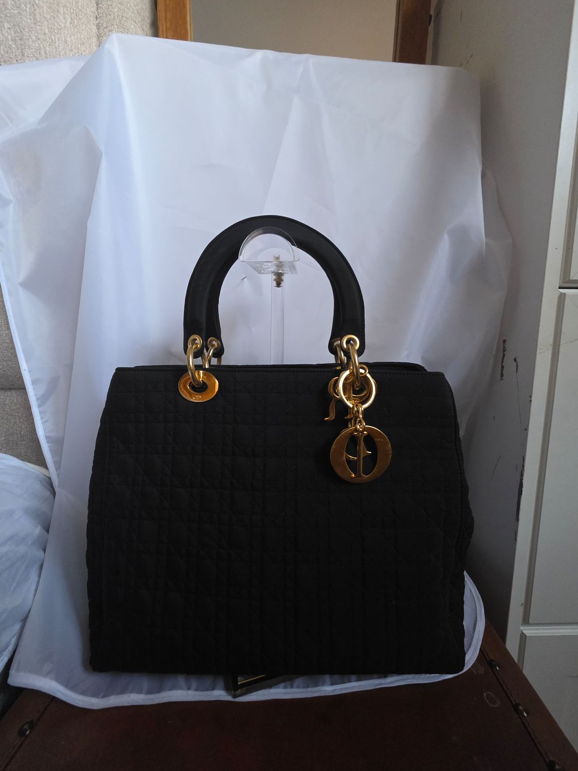 Preloved Christian Dior Lady  Handbag