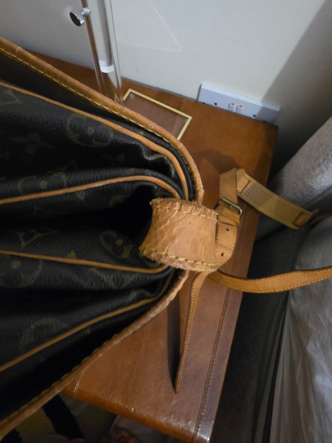 Louis Vuitton monogram Samiur 32 crossbody bag