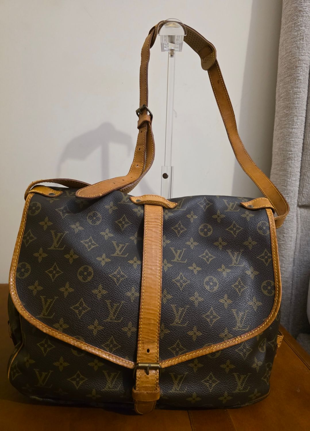 Louis Vuitton monogram Samiur 32 crossbody bag