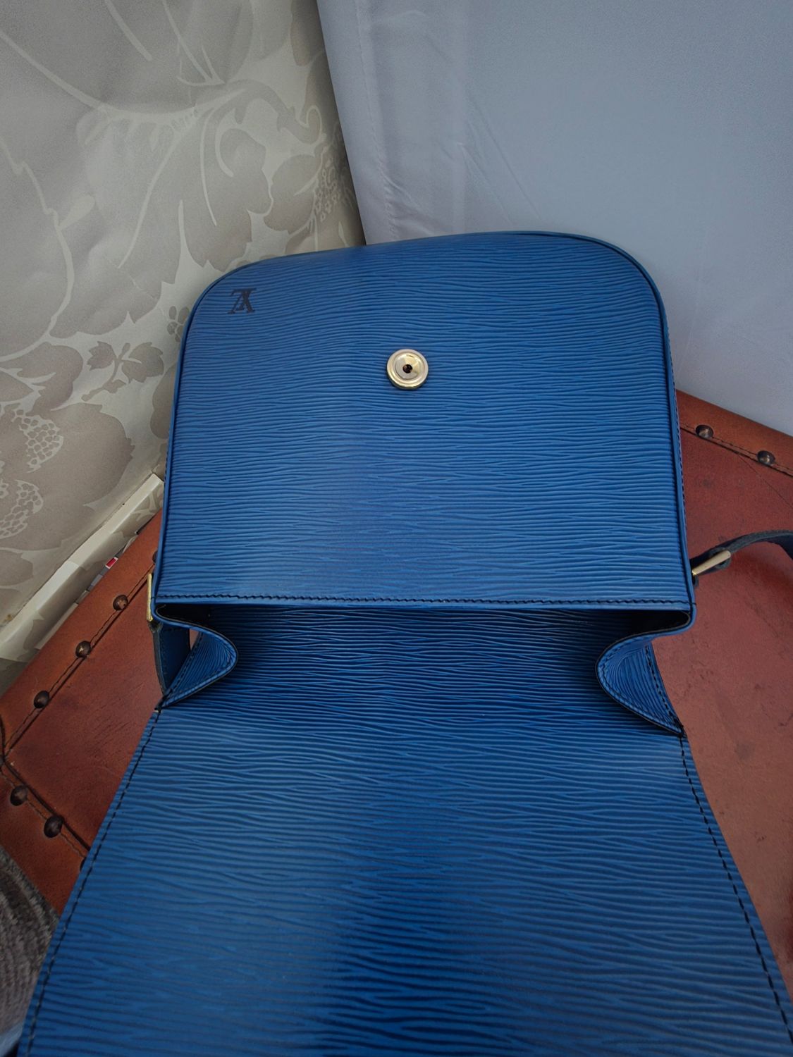 Louis Vuitton Toledo Blu Saint-Cloud Epi leather  bag 