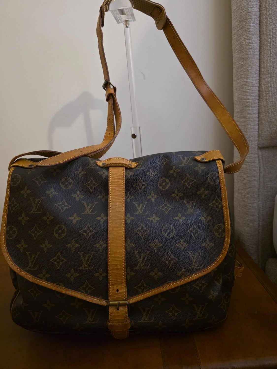 Louis Vuitton monogram Samiur 32 crossbody bag