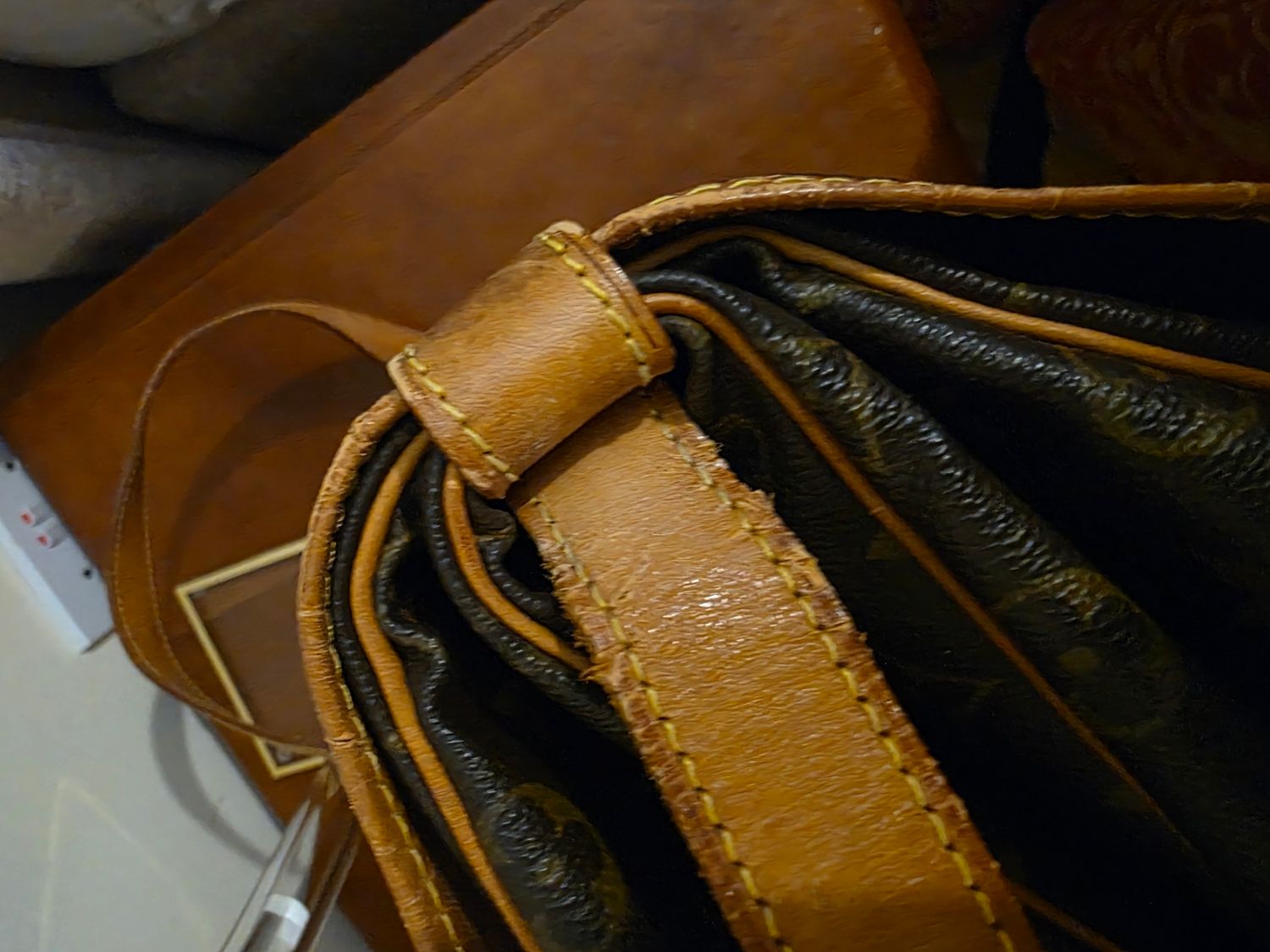 Louis Vuitton monogram Samiur 32 crossbody bag