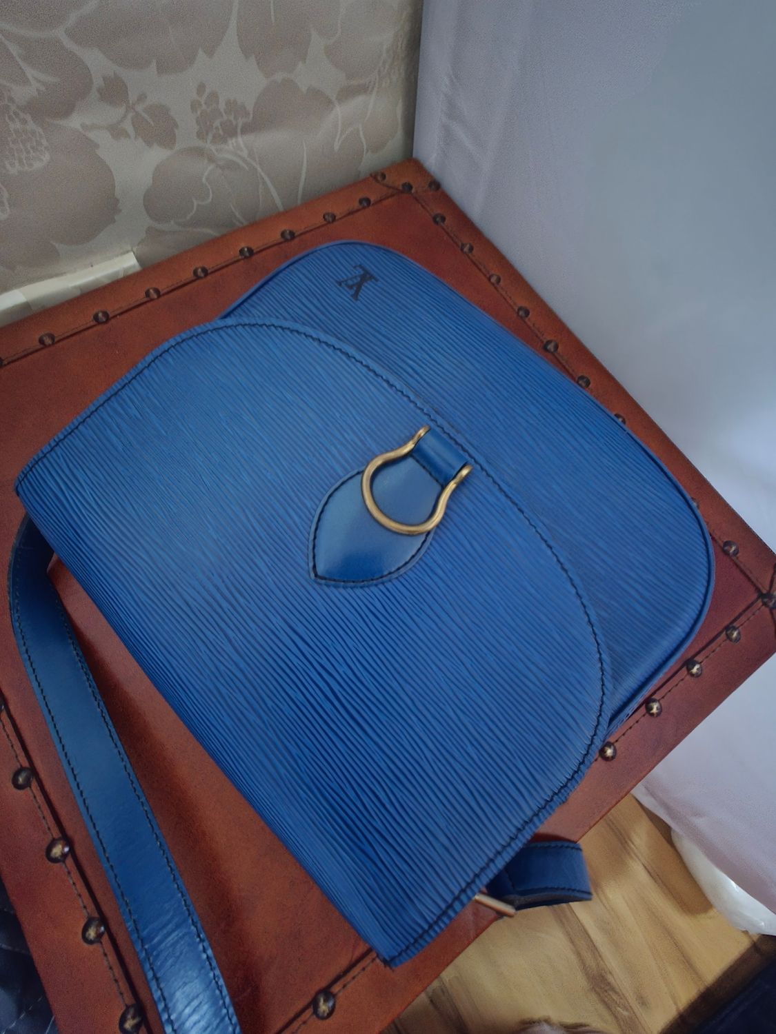 Louis Vuitton Toledo Blu Saint-Cloud Epi leather  bag 