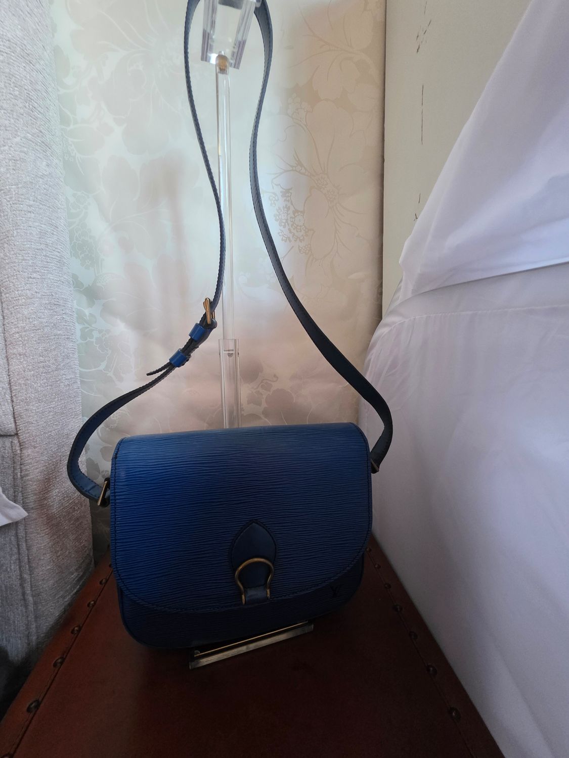 Louis Vuitton Toledo Blu Saint-Cloud Epi leather  bag 
