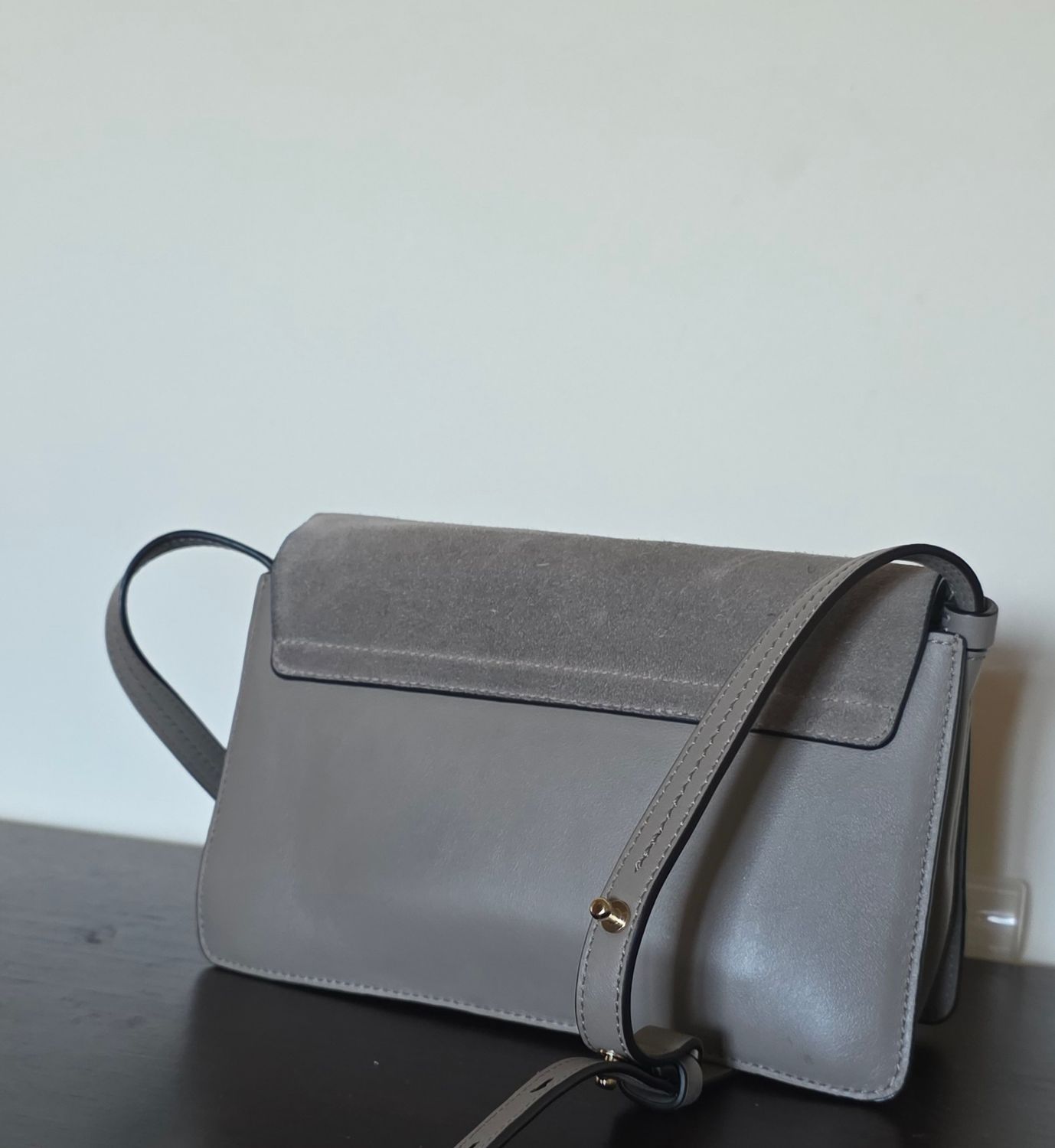 Chloé Faye Beige Suede Leather bag