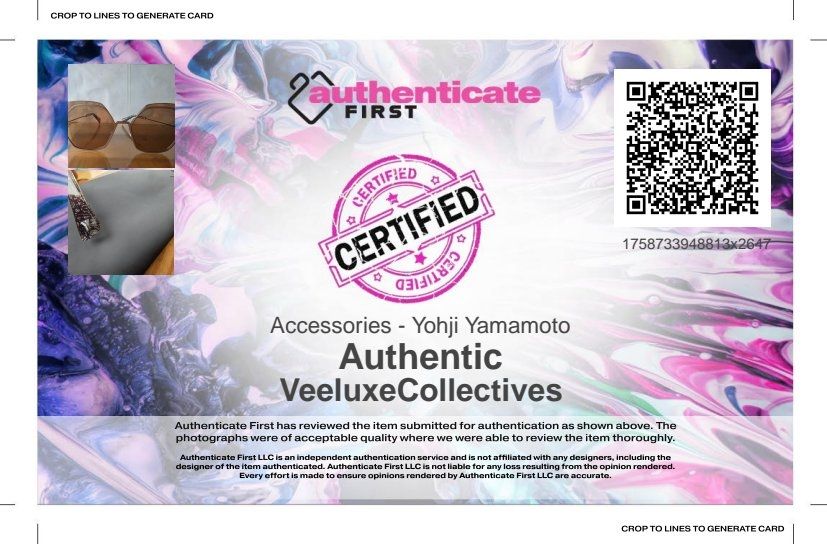 Yohiji yamamoto Sunglasses