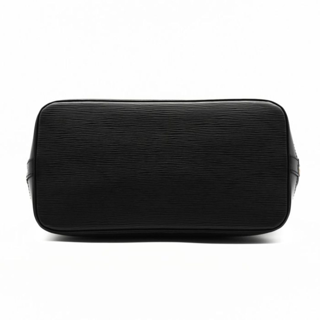 Louis vuitton Alma MM black epi leather