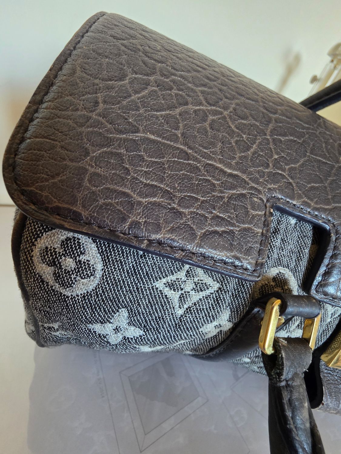 Louis vuitton Volupte Gris top handle bag limited edition 